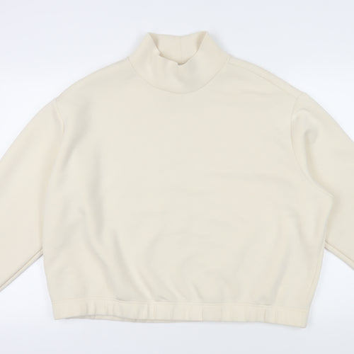 Marks and Spencer Womens Ivory Viscose Pullover Sweatshirt Size XL Pullover