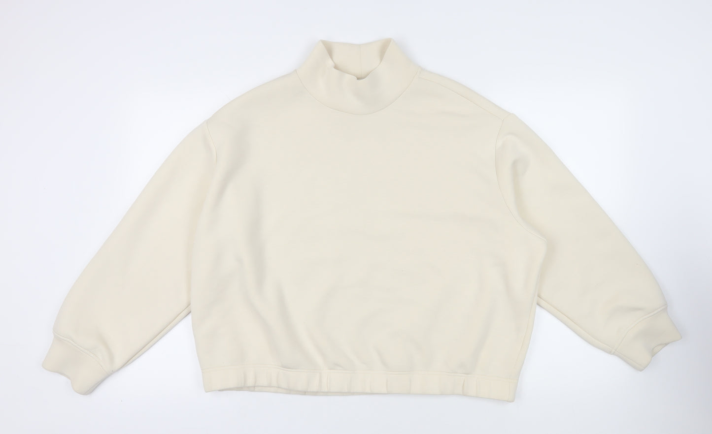 Marks and Spencer Womens Ivory Viscose Pullover Sweatshirt Size XL Pullover