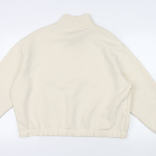 Marks and Spencer Womens Ivory Viscose Pullover Sweatshirt Size XL Pullover