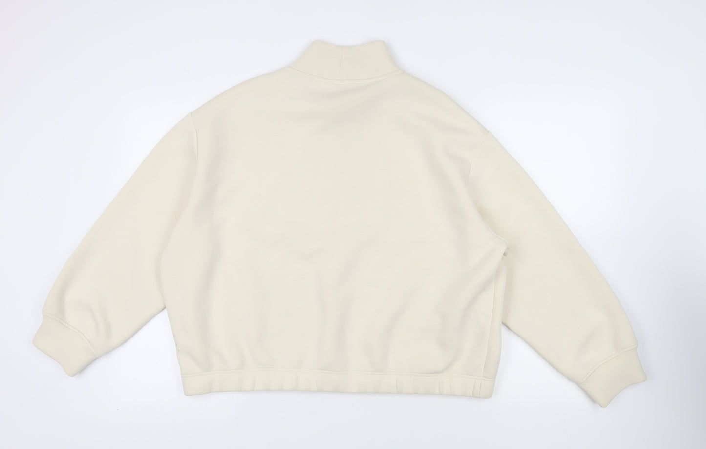 Marks and Spencer Womens Ivory Viscose Pullover Sweatshirt Size XL Pullover