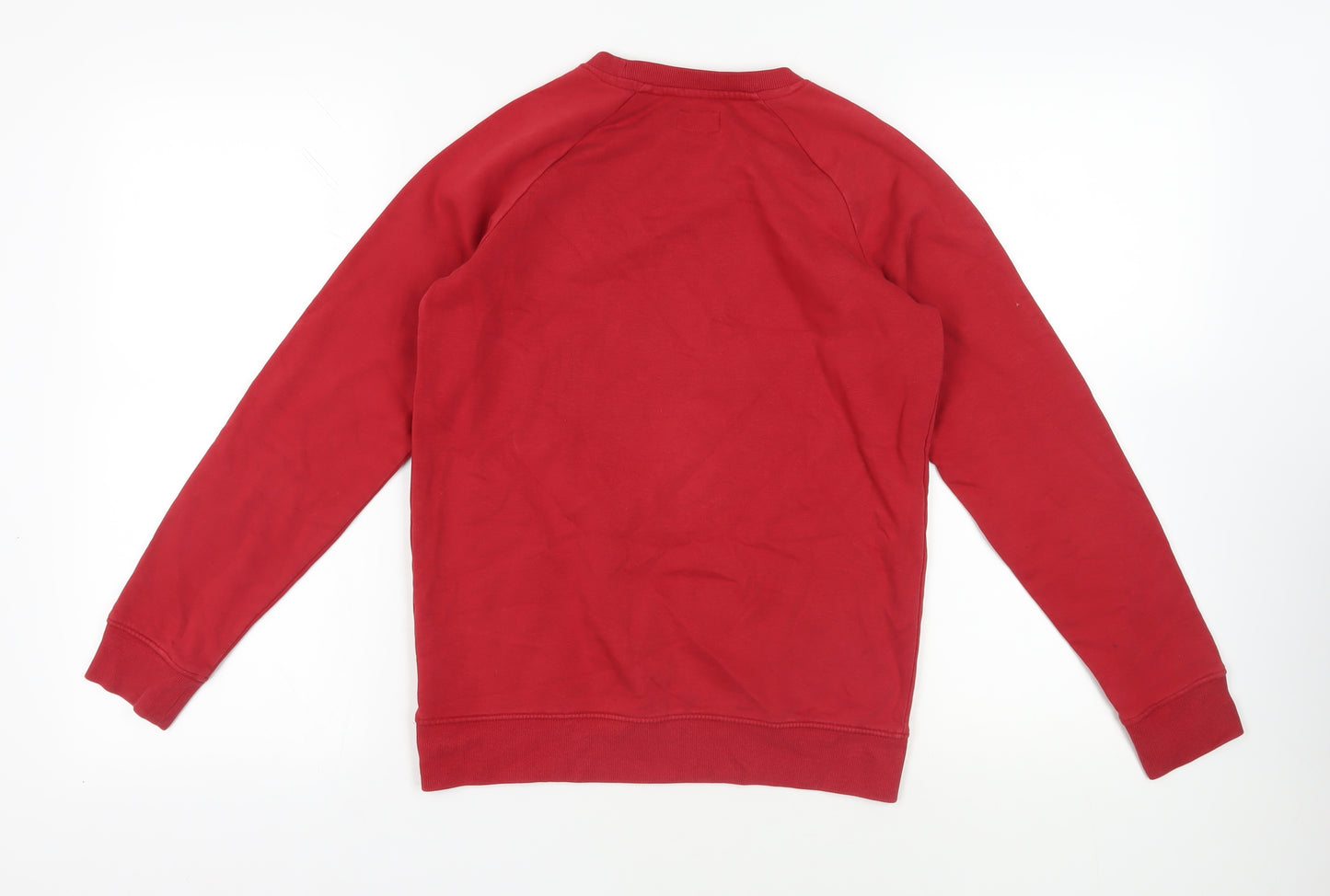 NEXT Girls Red Cotton Pullover Sweatshirt Size 12 Years Pullover