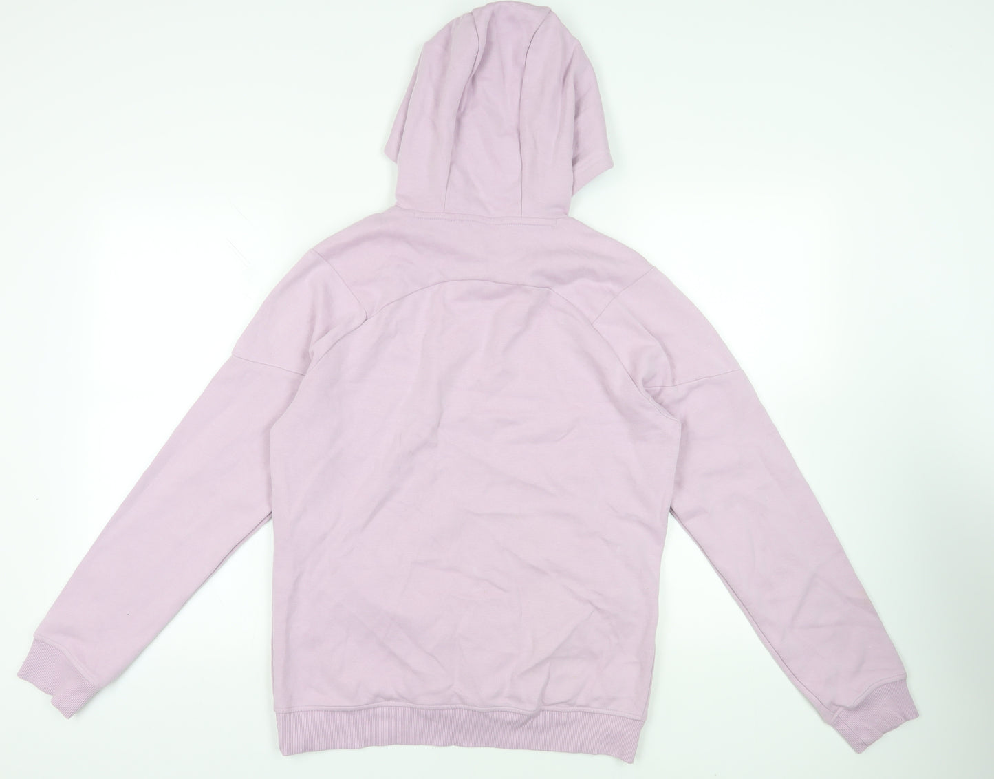 NEXT Mens Purple Cotton Pullover Hoodie Size S - Pockets