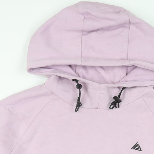NEXT Mens Purple Cotton Pullover Hoodie Size S - Pockets