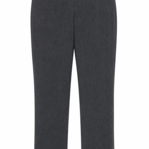 Jesiré Womens Grey Polyester Dress Pants Trousers Size 12 L30 in Regular Zip