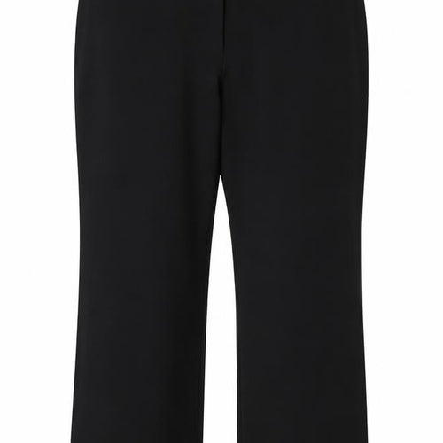 Marks and Spencer Womens Black Polyester Dress Pants Trousers Size 20 L31 in Regular Zip