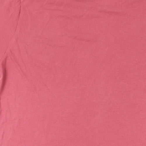 Colorful standard Mens Pink Cotton T-Shirt Size M Crew Neck