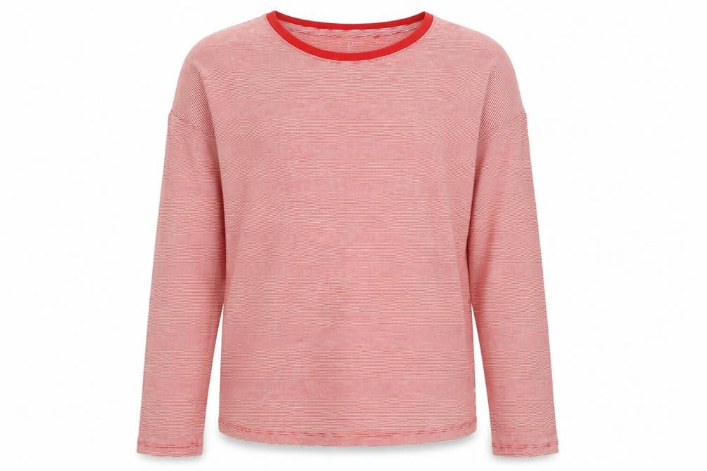 NEXT Girls Red Cotton Jersey T-Shirt Size 12 Years Collared