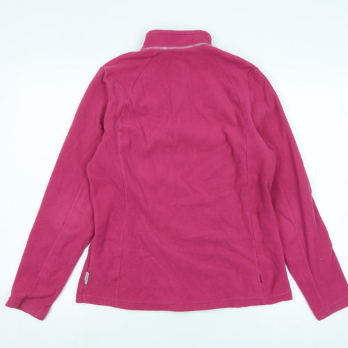 Quechua Womens Pink Polyester Pullover Sweatshirt Size M