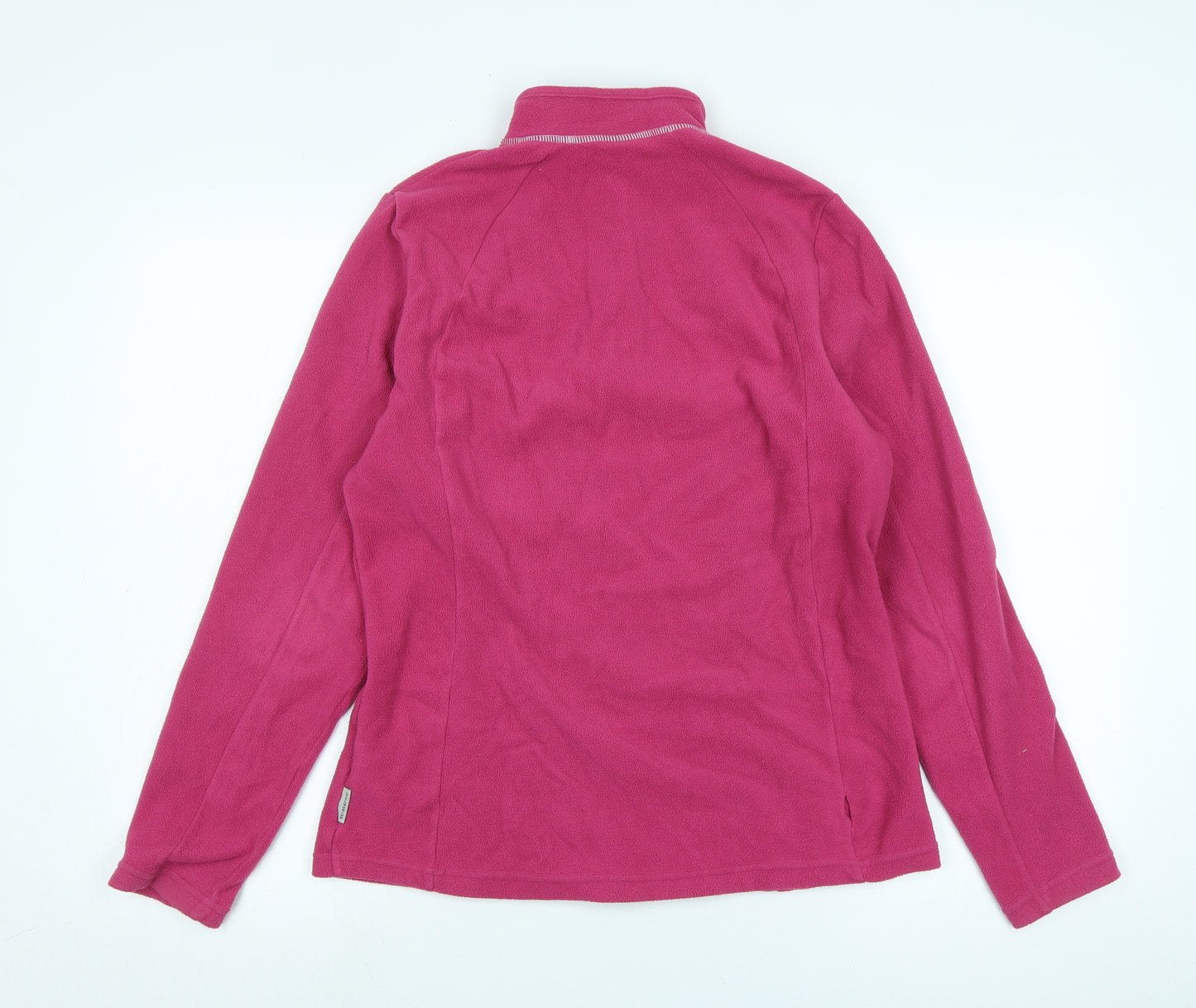 Quechua Womens Pink Polyester Pullover Sweatshirt Size M