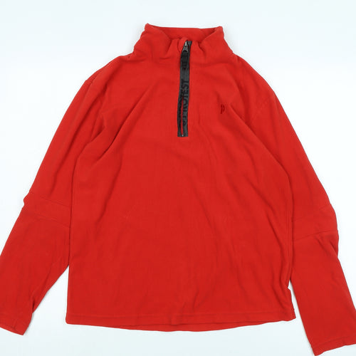 Protest Boys Red Polyester Pullover Sweatshirt Size 15-16 Years