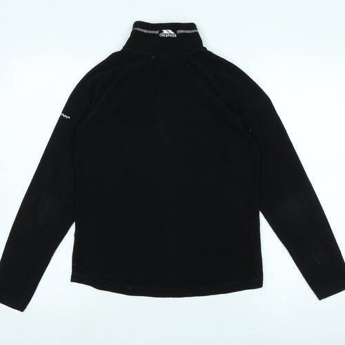 Trespass Womens Black Polyester Pullover Sweatshirt Size S