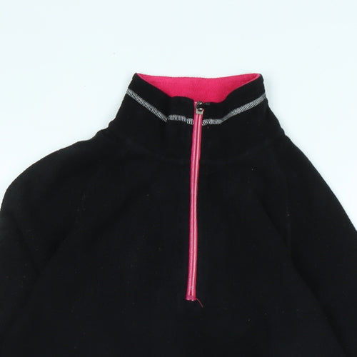 Trespass Womens Black Polyester Pullover Sweatshirt Size S