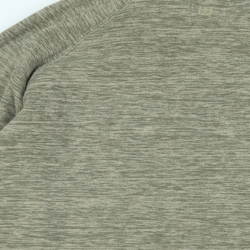 Mountain Warehouse Mens Beige Polyester Pullover Sweatshirt Size 4XL