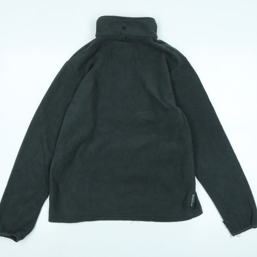 Mountain Warehouse Girls Green Jacket Size 13 Years Zip