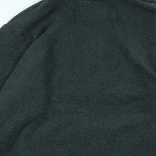 Mountain Warehouse Girls Green Jacket Size 13 Years Zip