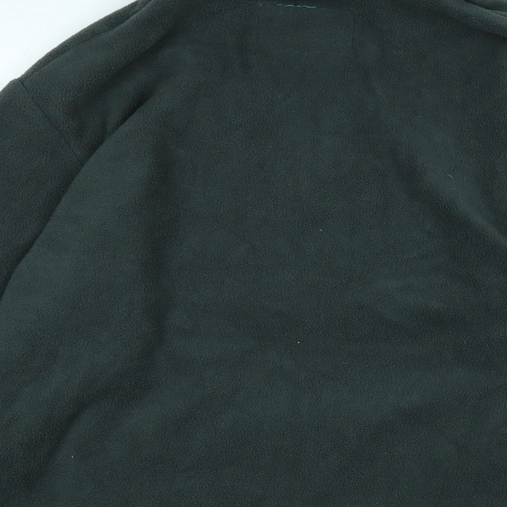 Mountain Warehouse Girls Green Jacket Size 13 Years Zip