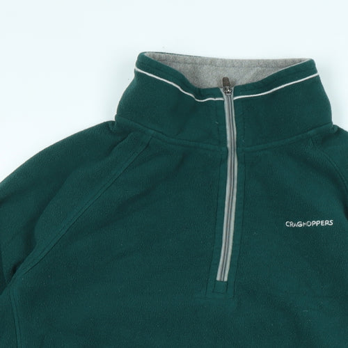 Craghoppers Womens Green Polyester Pullover Sweatshirt Size M