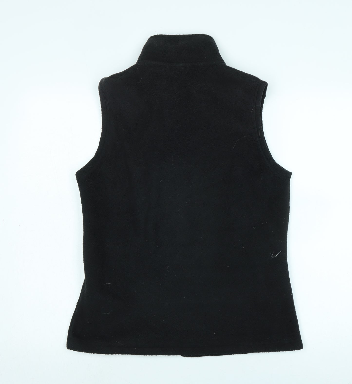 thermatech Womens Black Gilet Waistcoat Size M Zip