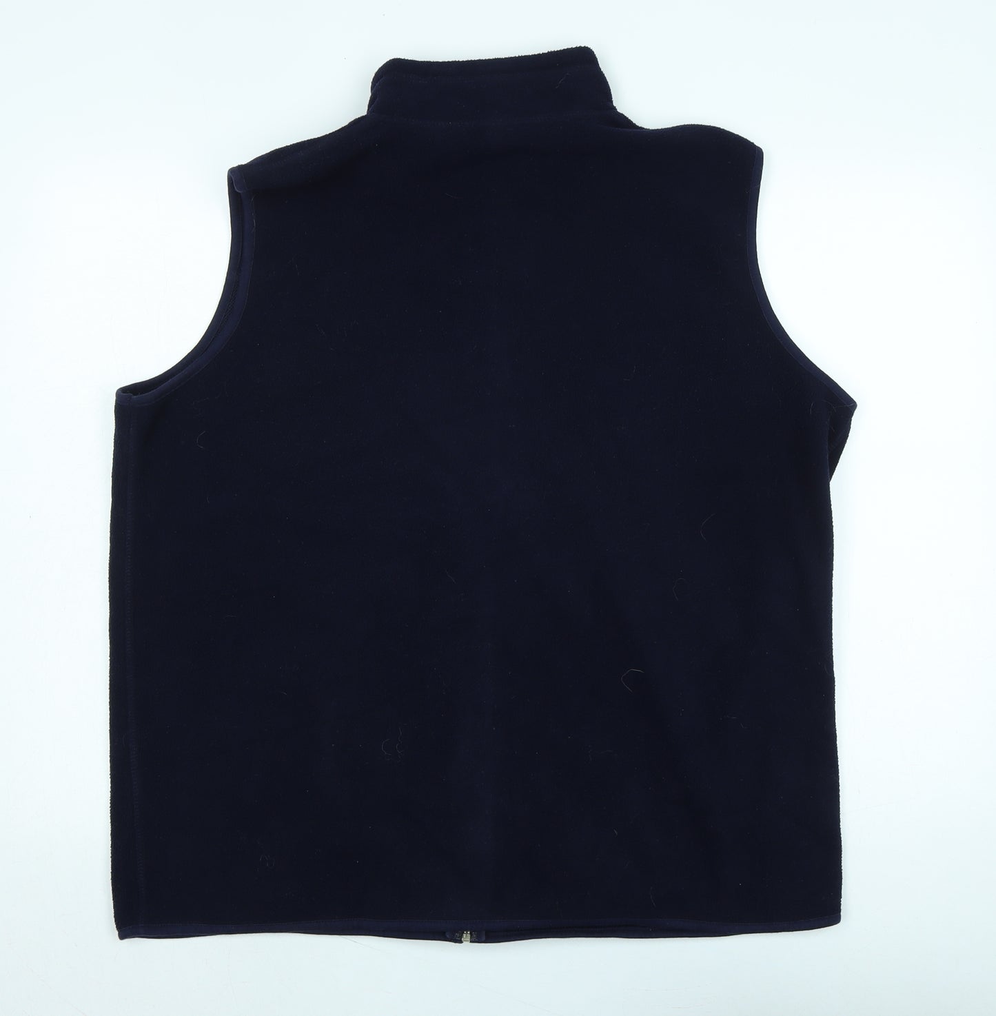 EWM Mens Black Gilet Waistcoat Size XL Zip