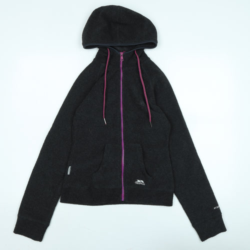 Tresspass Womens Black Jacket Size 2XS Zip