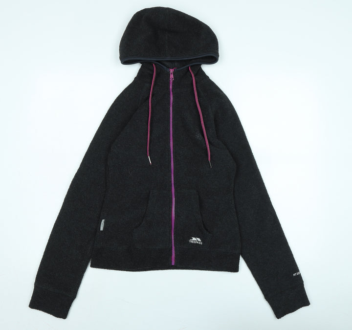 Tresspass Womens Black Jacket Size 2XS Zip