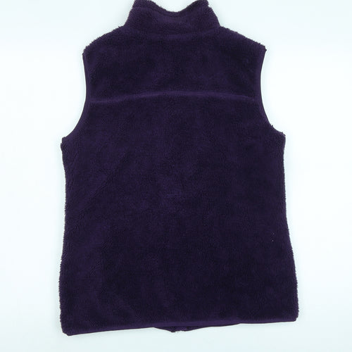 Mountain Warehouse Womens Purple Gilet Waistcoat Size 12 Zip