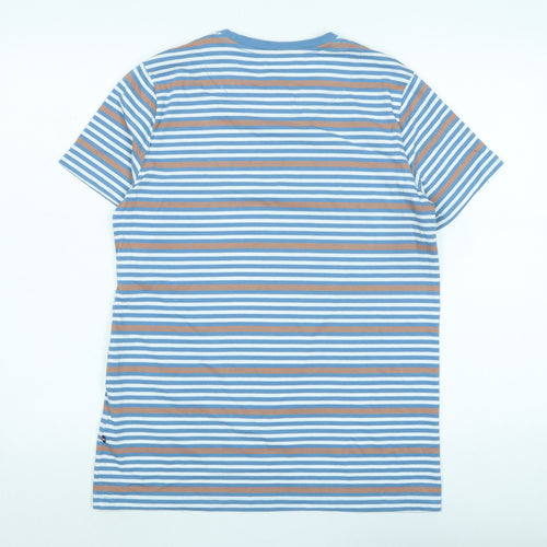Polo Boys Blue Cotton Basic T-Shirt Size 15-16 Years Collared