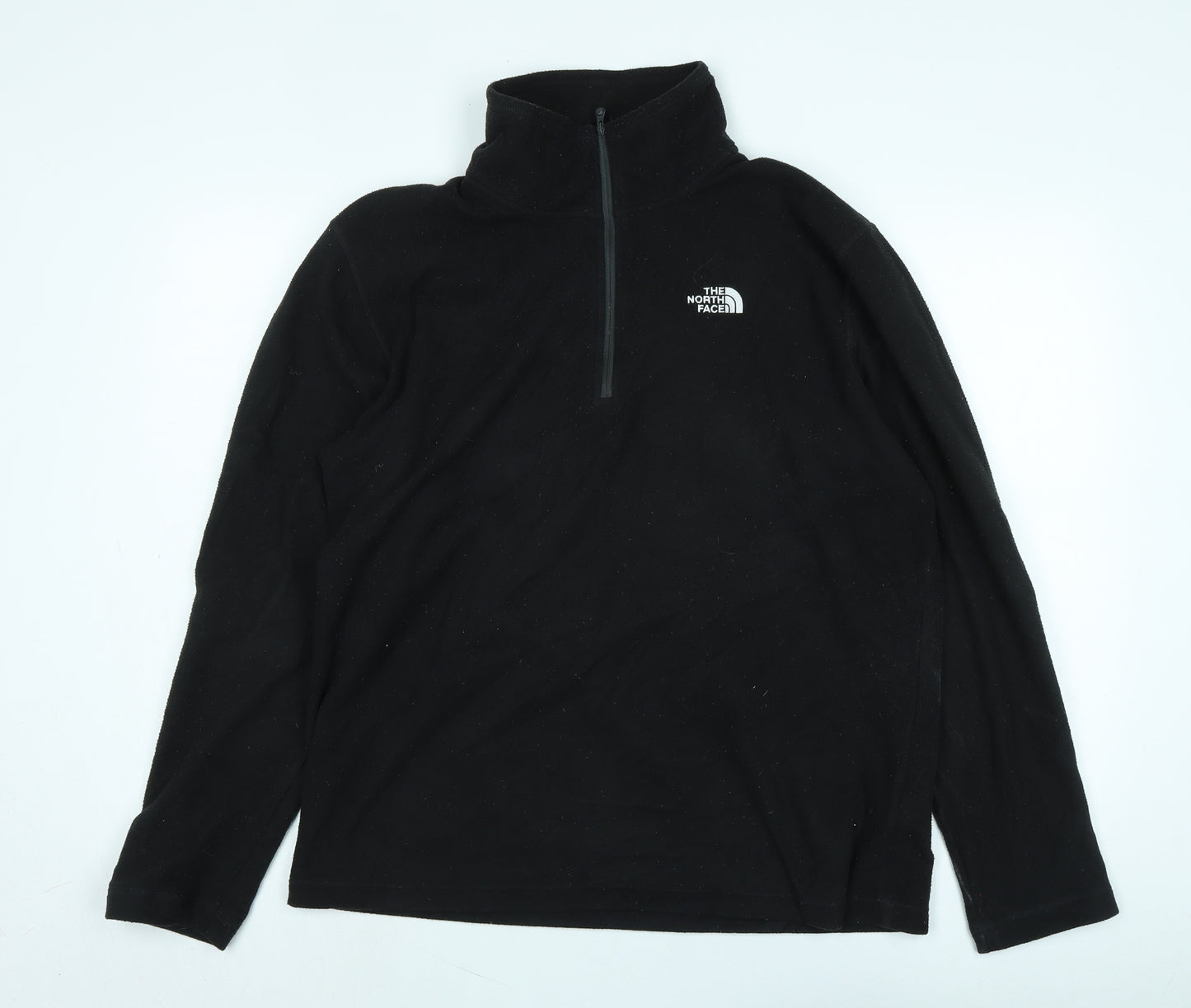 The North Face Mens Black Polyester Pullover Sweatshirt Size L - Logo - The North face