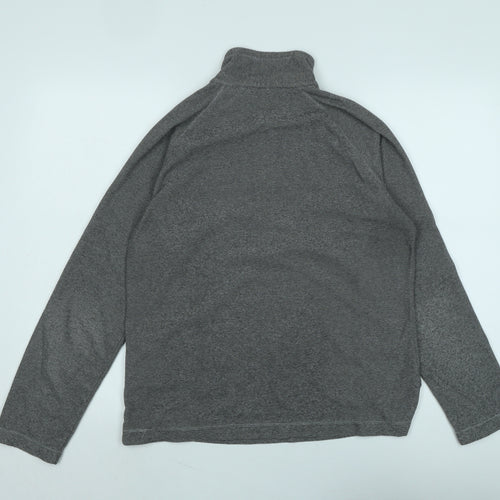 Regatta Womens Grey Cotton Pullover Sweatshirt Size 12 - Logo