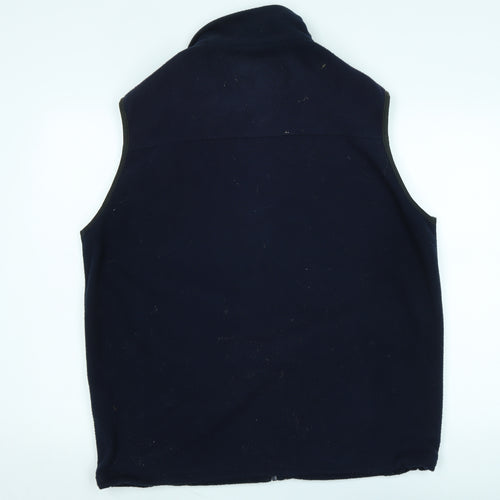 Regatta Mens Blue Gilet Waistcoat Size L Zip - Logo