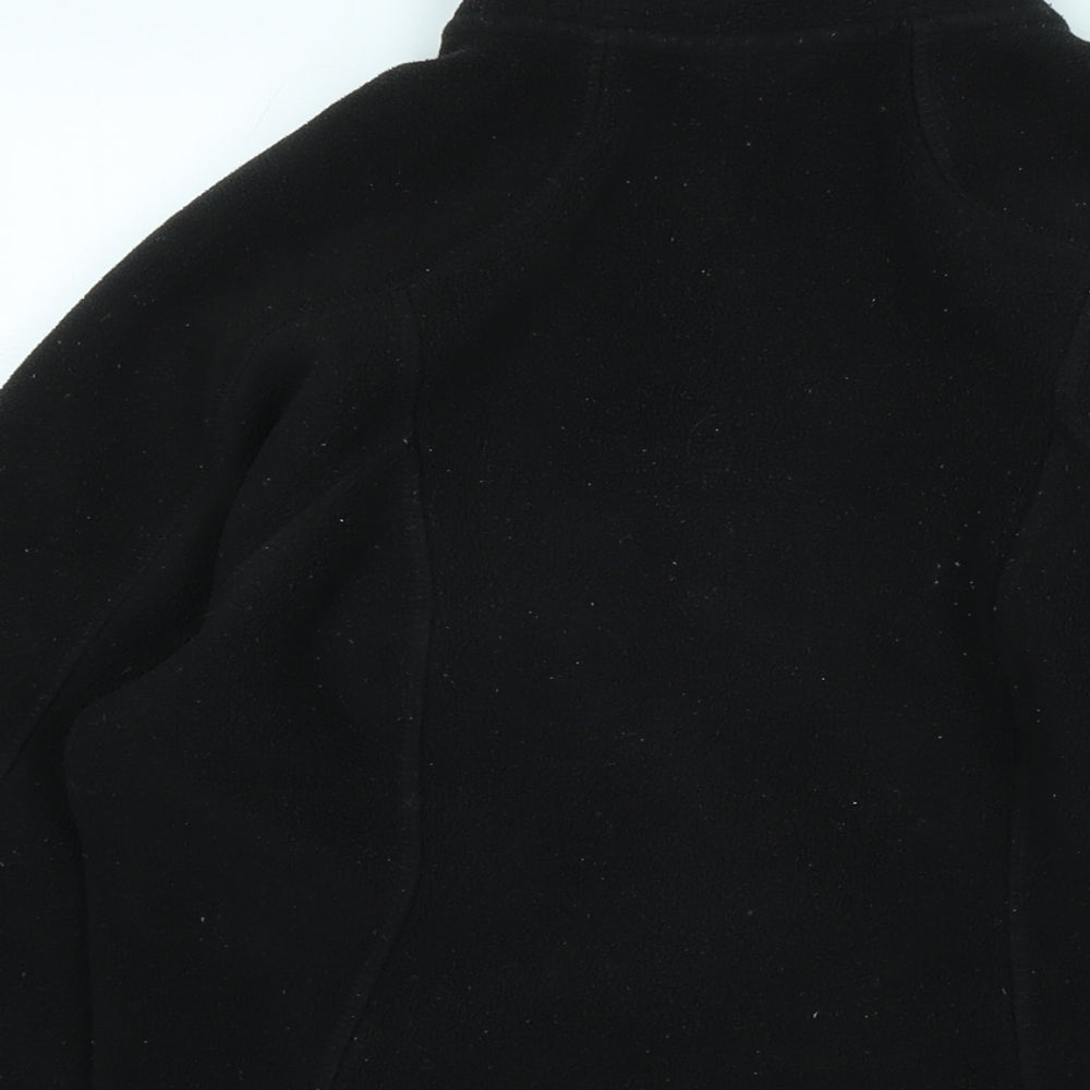 Karrimor Womens Black Jacket Size 10 Zip - Logo