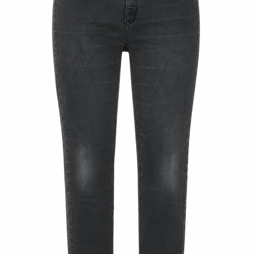 Lee Womens Grey Cotton Straight Jeans Size 30 in L26 in Regular Zip - Logo