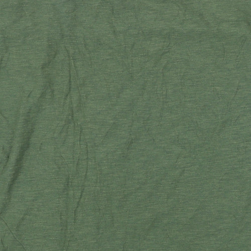 Sonia Chapman Womens Green Cotton Tunic T-Shirt Size 18 Sweetheart
