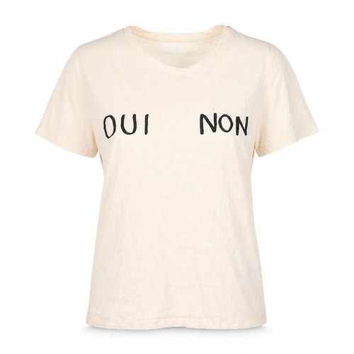 Topshop Womens Pink 100% Cotton Basic T-Shirt Size 8 Round Neck - Oui Non