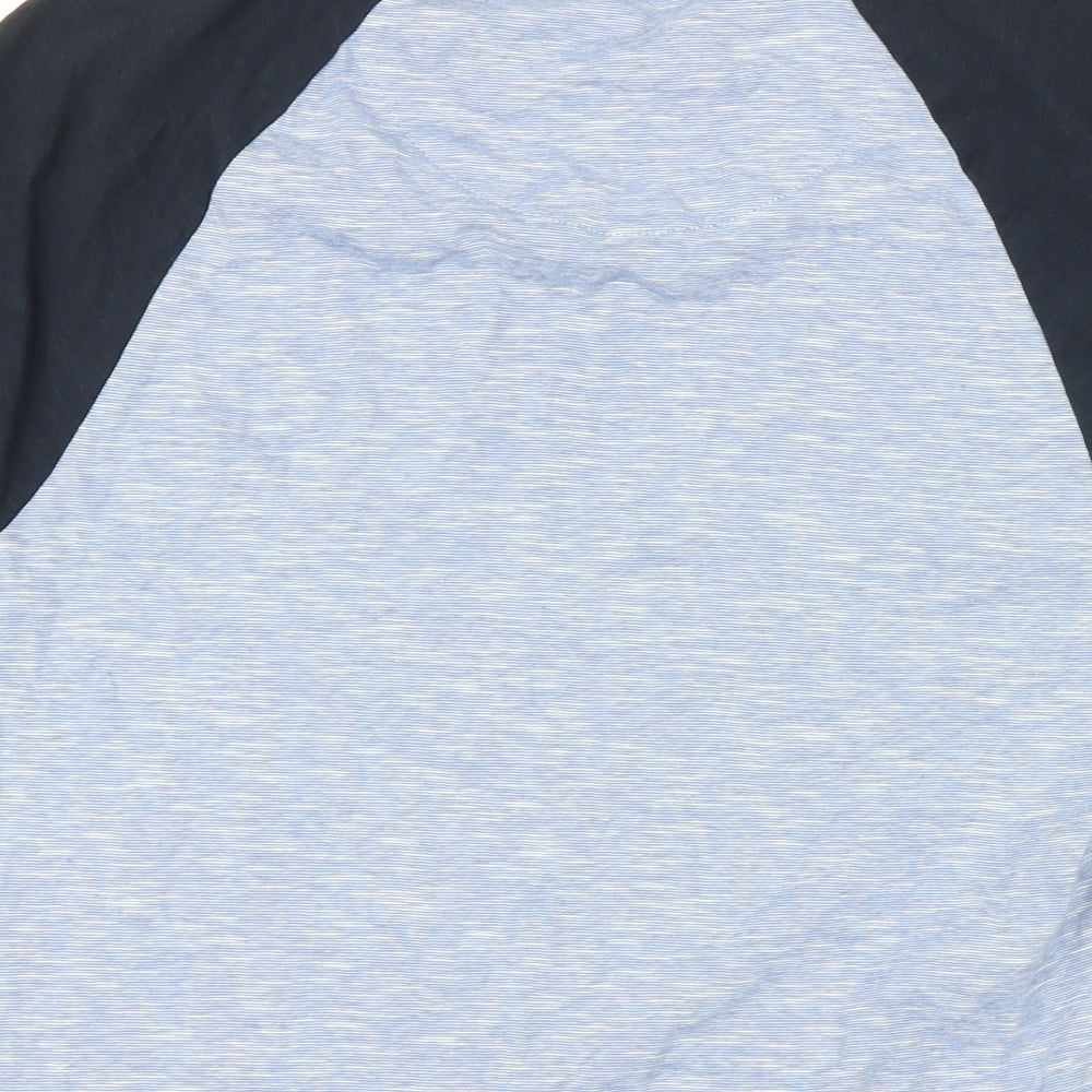 NEXT Mens Blue Cotton T-Shirt Size M Round Neck