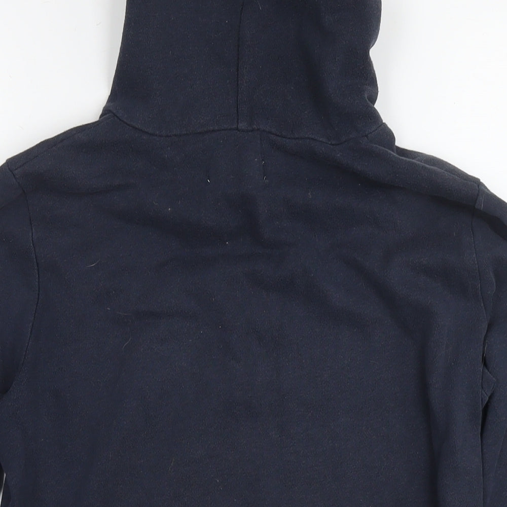 Hollister Womens Blue Cotton Pullover Hoodie Size XS Pullover - Logo