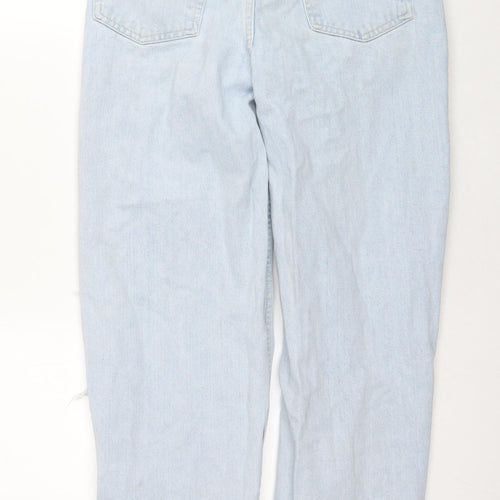 BDG Womens Blue Cotton Mom Jeans Size 26 L30 in Regular Zip