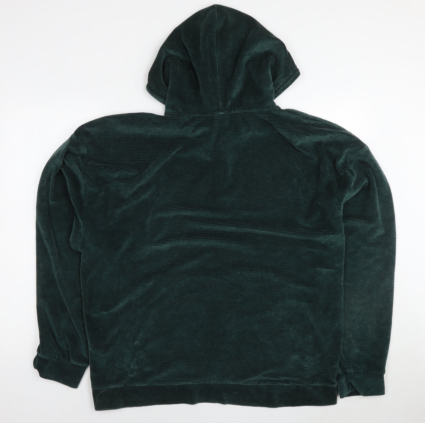 Urban Outfitters Womens Green Cotton Pullover Hoodie Size XL Pullover