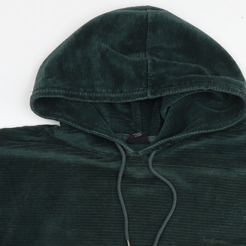 Urban Outfitters Womens Green Cotton Pullover Hoodie Size XL Pullover
