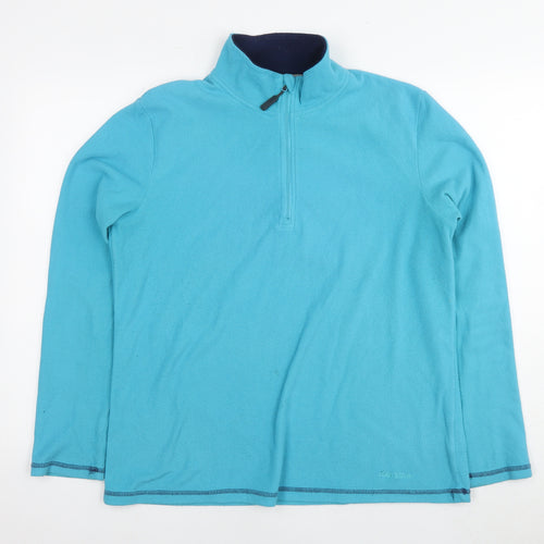 Peter Storm Womens Blue Polyester Pullover Sweatshirt Size 16 Pullover