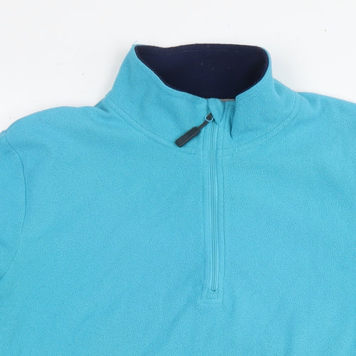 Peter Storm Womens Blue Polyester Pullover Sweatshirt Size 16 Pullover