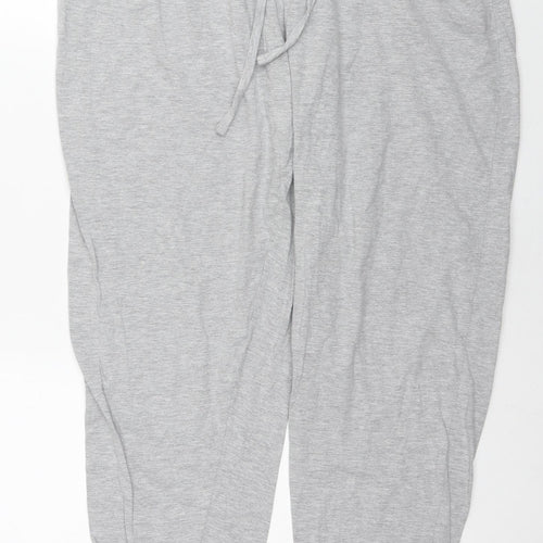 The Simpsons Mens Grey Cotton Jogger Trousers Size XL L28 in Regular Drawstring