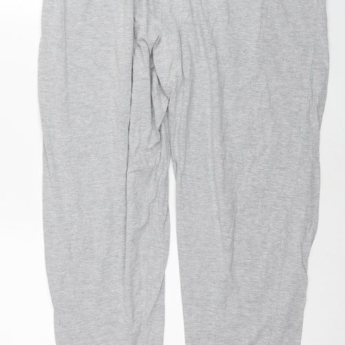 The Simpsons Mens Grey Cotton Jogger Trousers Size XL L28 in Regular Drawstring