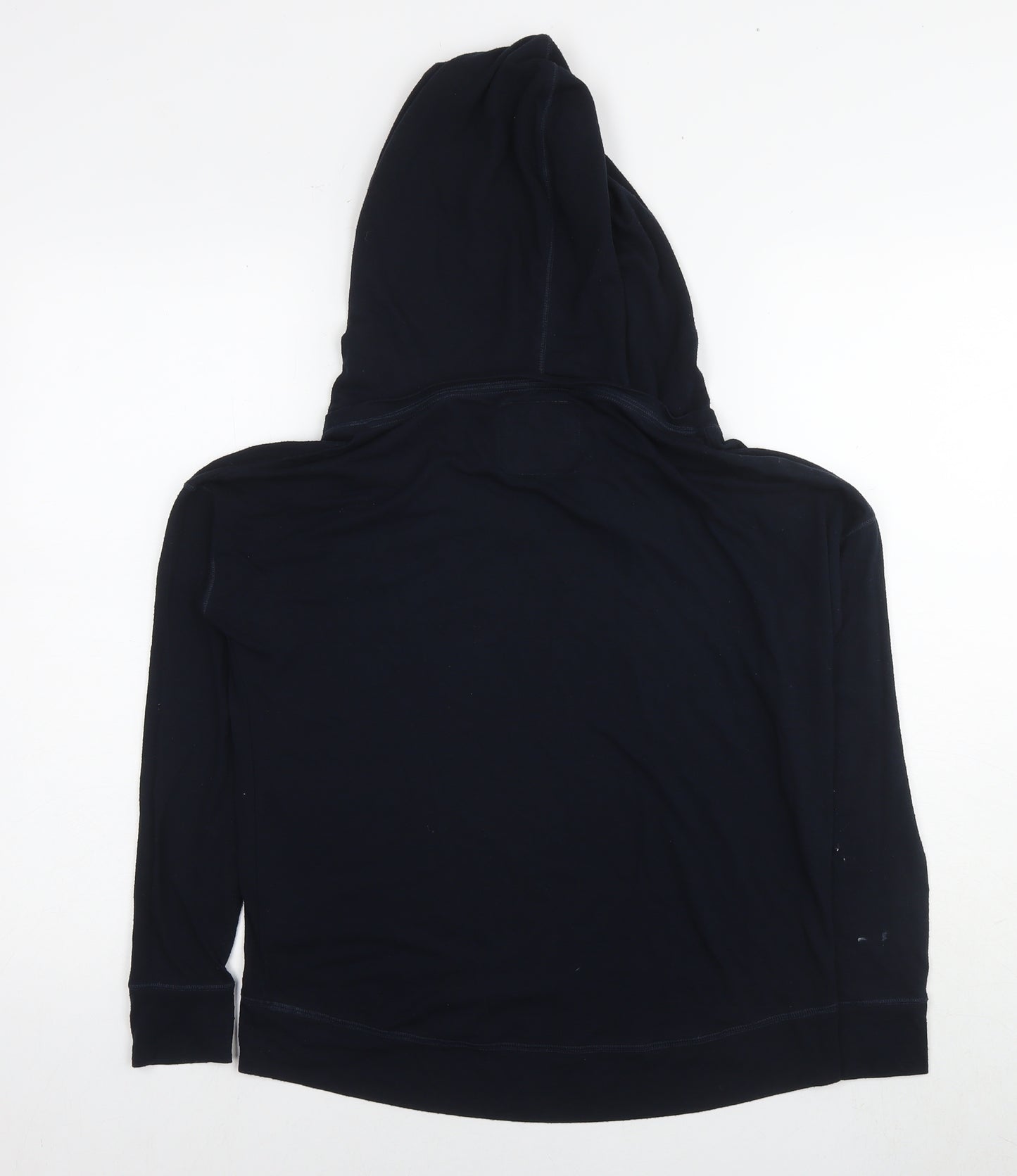 Abercrombie & Fitch Womens Black Polyester Pullover Hoodie Size XS Pullover