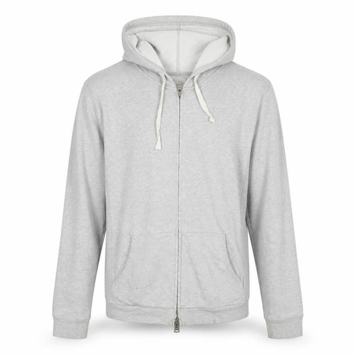 DKNY Pure Womens Grey Cotton Full Zip Hoodie Size M Zip