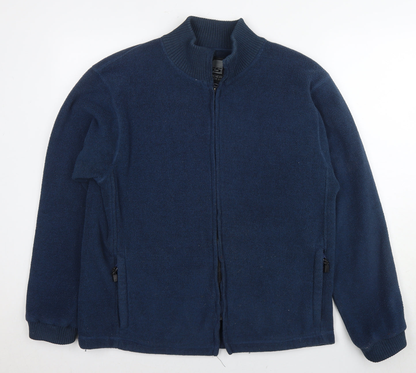 Voyager Mens Blue Jacket Size L Zip