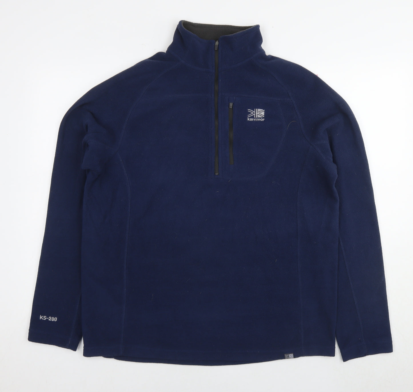 Karrimor Mens Blue Polyester Pullover Sweatshirt Size L