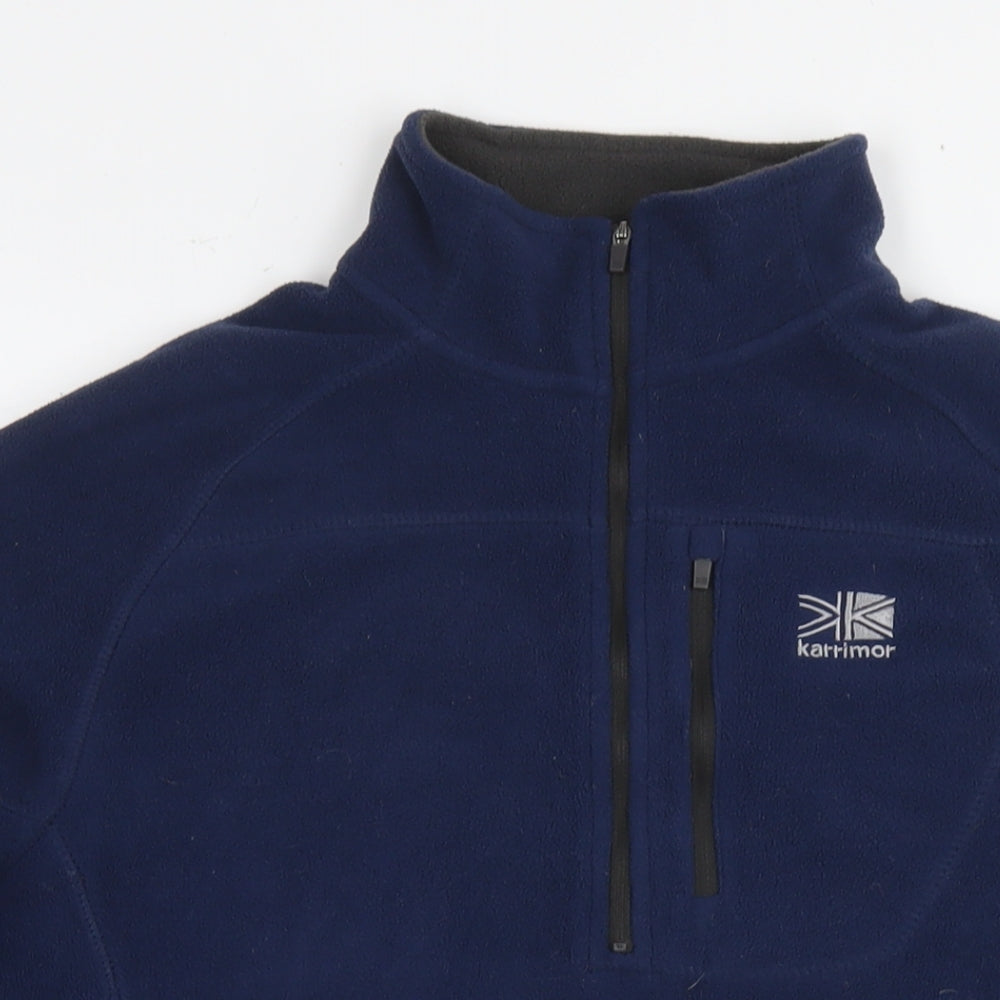 Karrimor Mens Blue Polyester Pullover Sweatshirt Size L