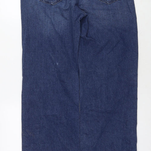 Hudson Womens Blue Cotton Bootcut Jeans Size 36 in L32 in Regular Zip