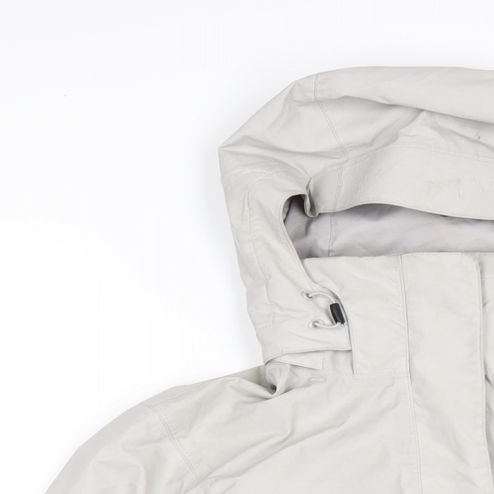 Marmot Mens Grey Rain Coat Coat Size XS Zip
